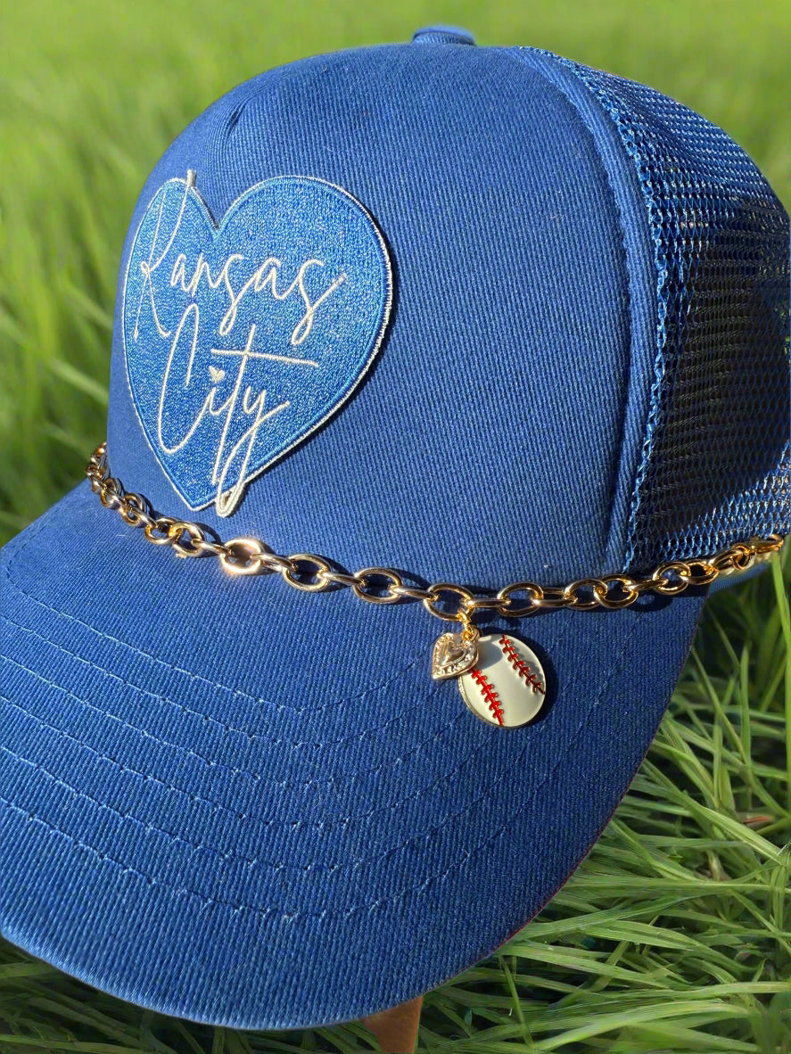 Kansas City Royal Heart- Trucker Hat