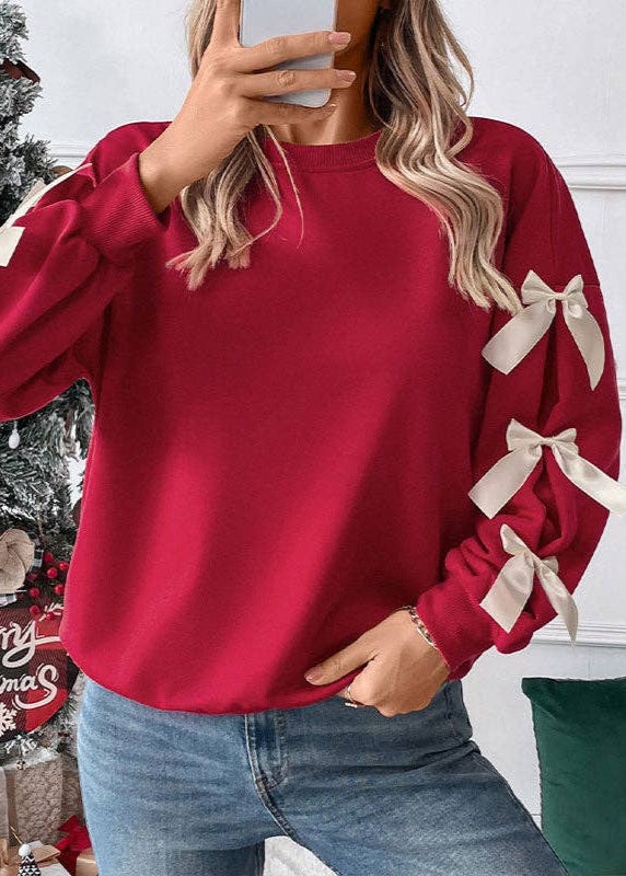 Sweetheart Bows Crewneck – Chiefs Sweet Chic