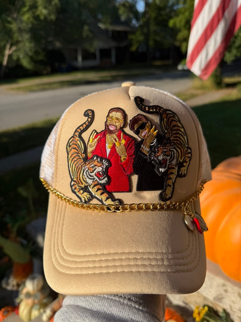 Mahomes and Kelce Checked - Trucker Hat