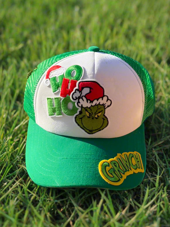 Ho Ho Ho Grinch - Trucker Hat