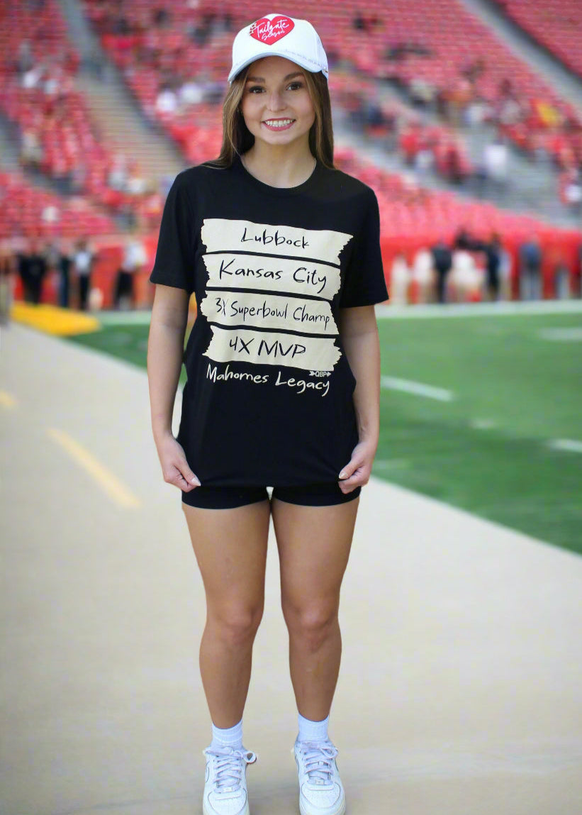 Mahomes Legacy Tape Design by Randi Mahomes