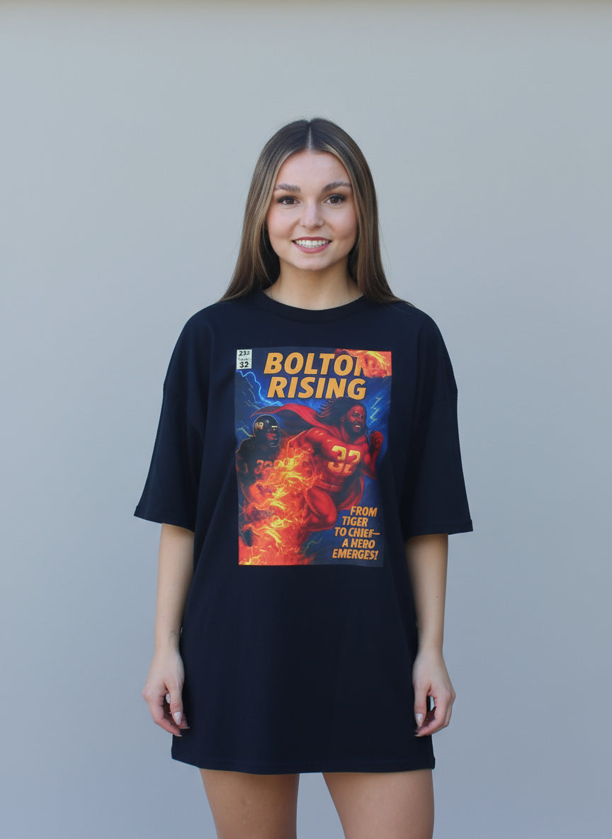 Unisex Bolton Rising Comic Tee – From Tiger to Chief