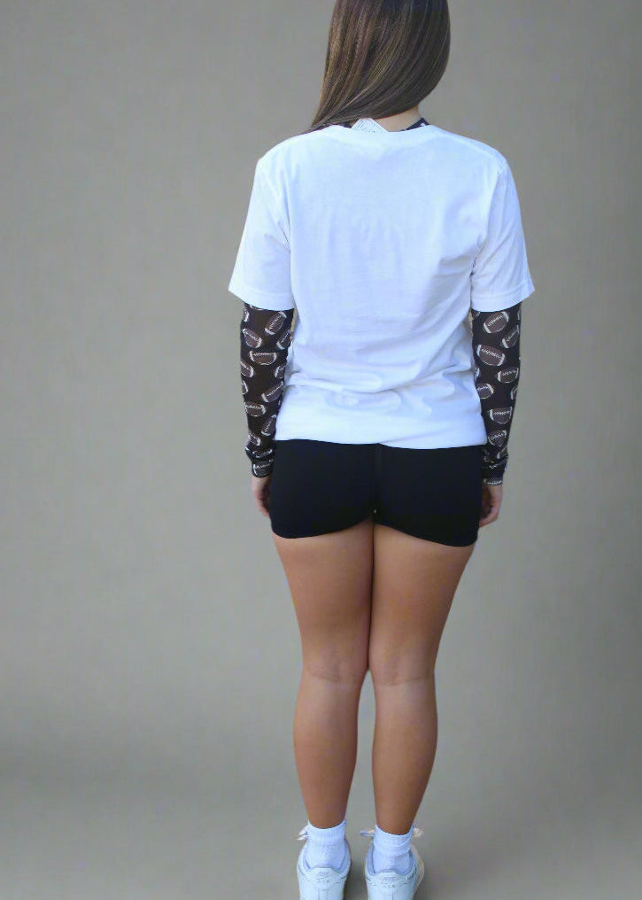 Wild Game Touchdown Tee – Leopard Luxe Helmet