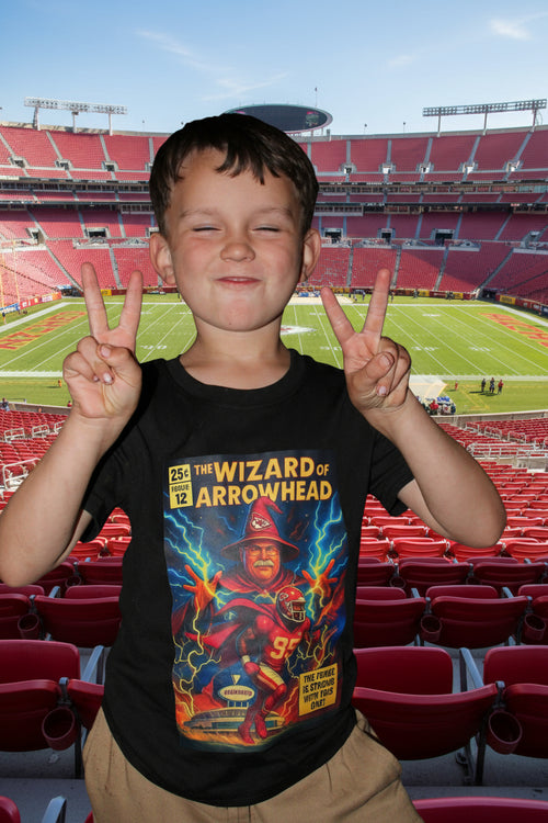Andy Reid Wizard Tee- Kids