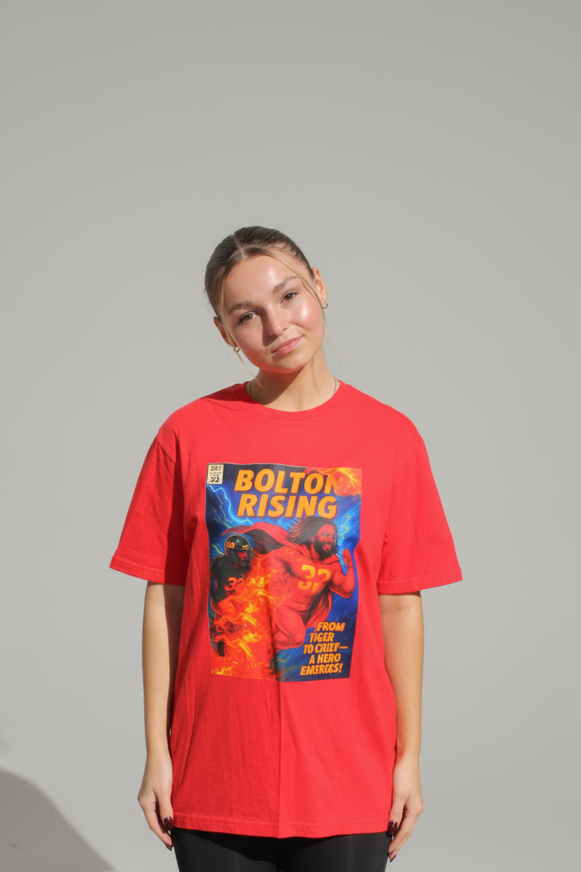 Unisex Bolton Rising Comic Tee – From Tiger to Chief