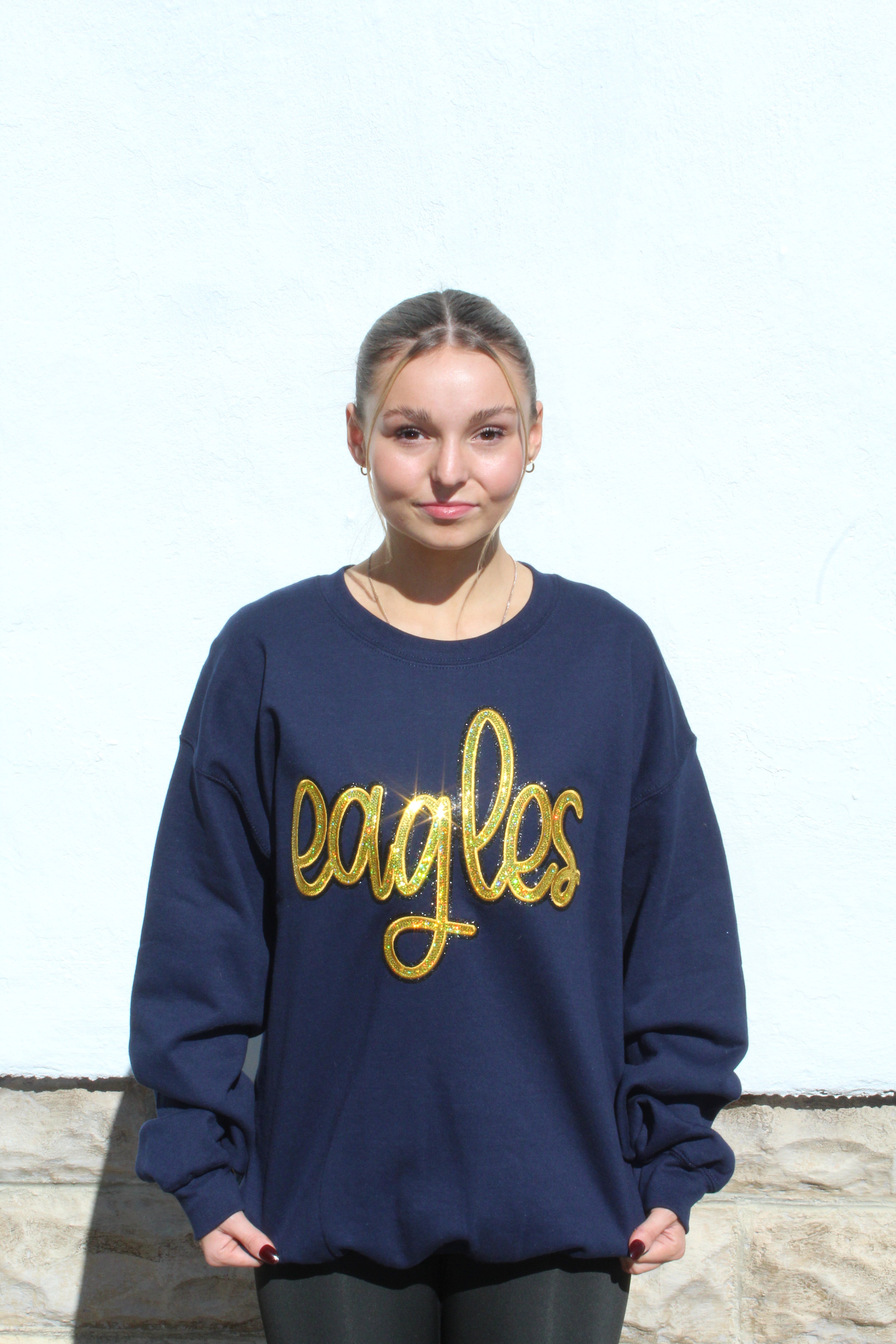 Eagles Sequin - Crew