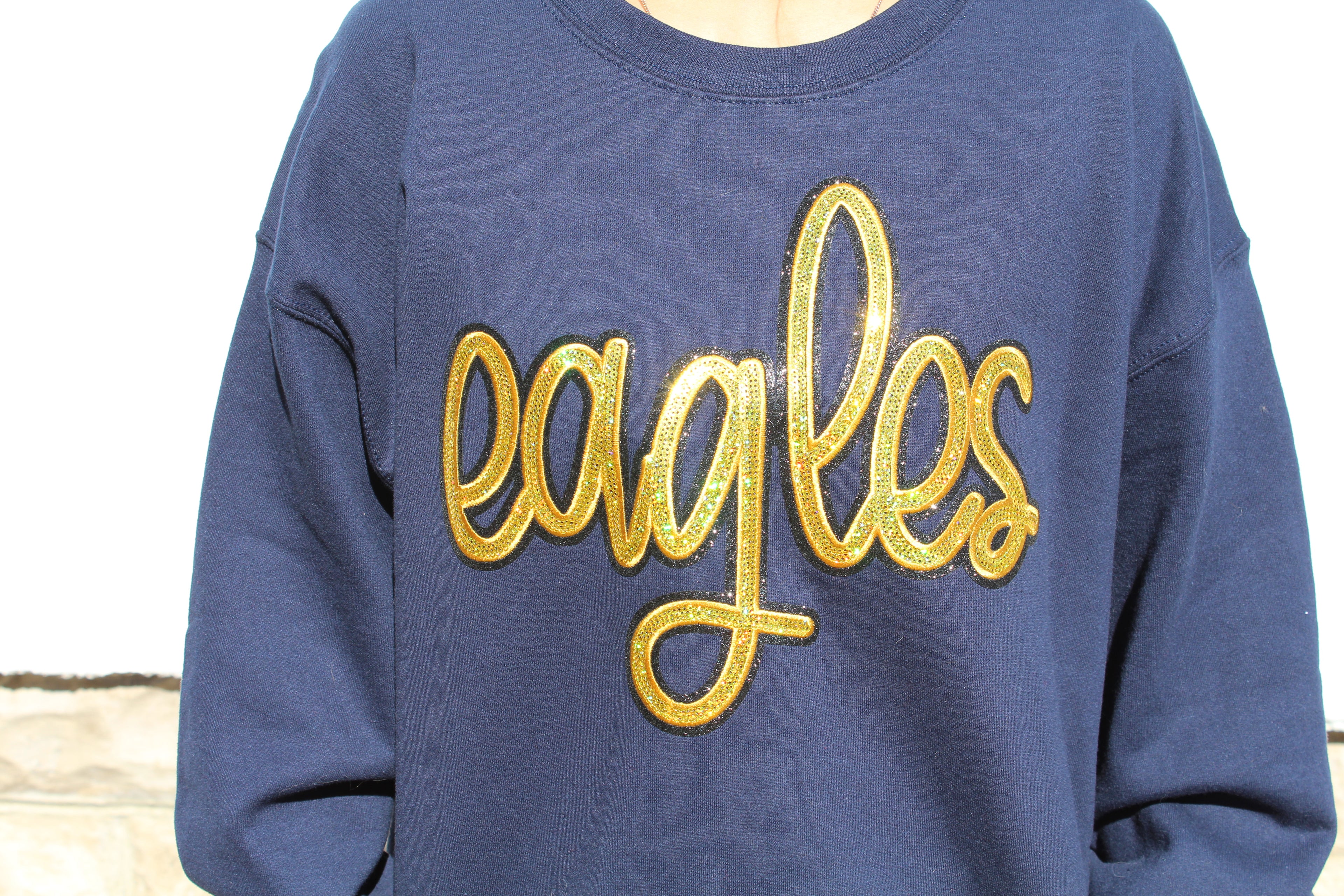 Eagles Sequin - Crew