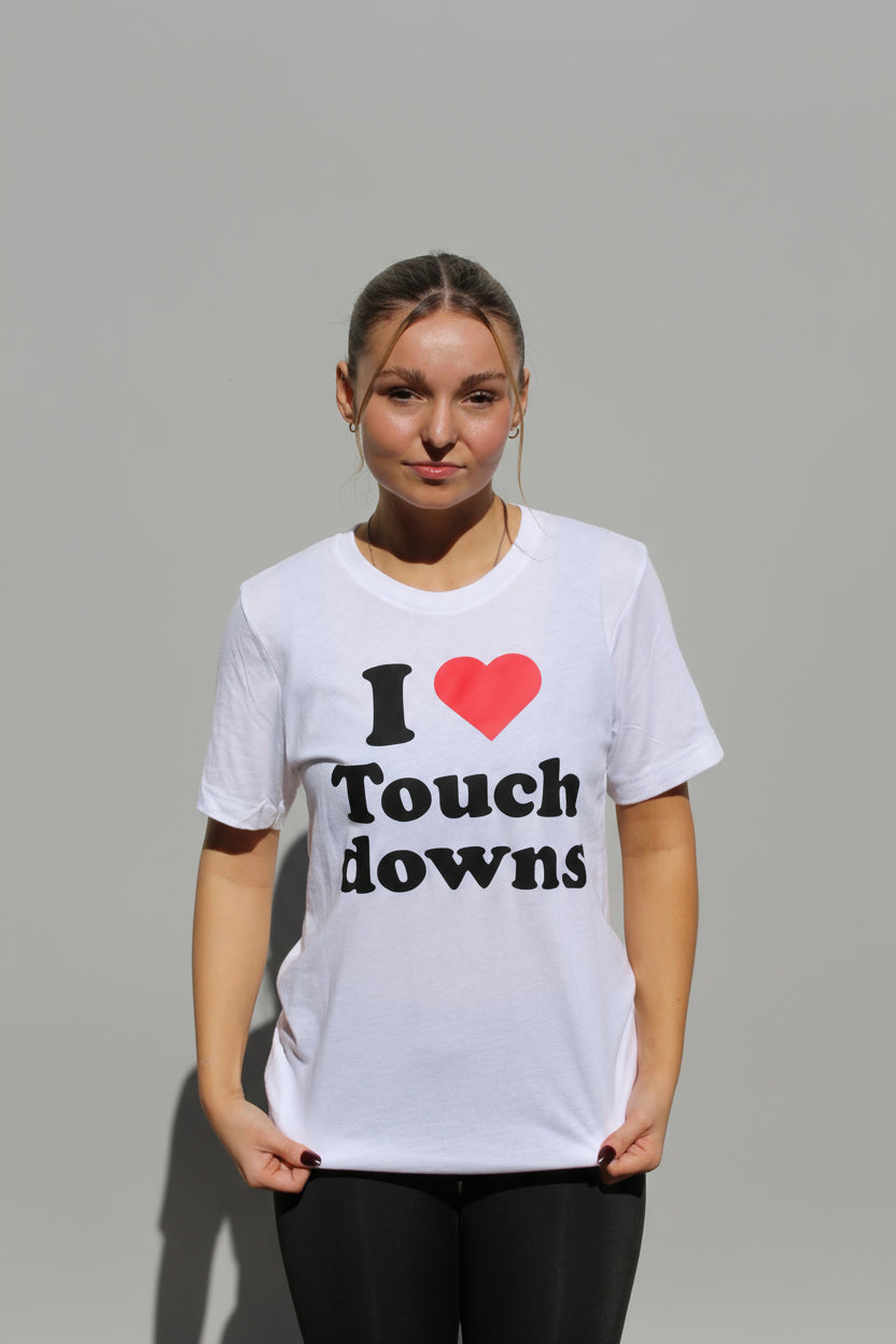 I ❤️ Touchdowns - Tee