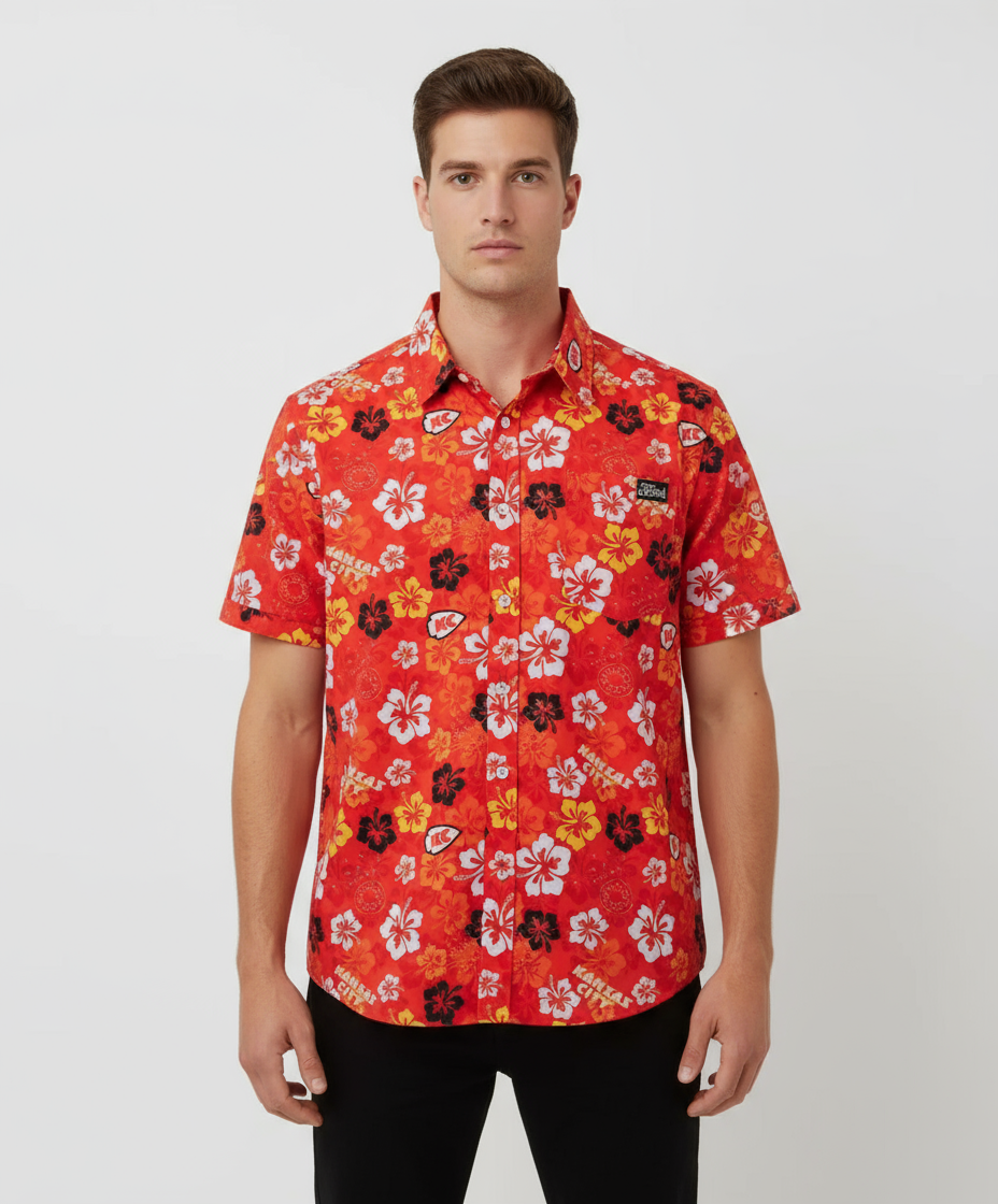 Chiefs Aloha Button-Up