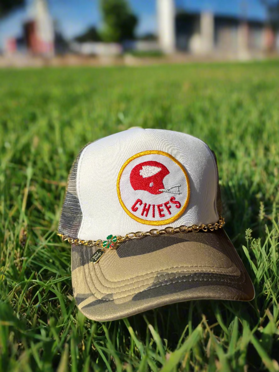Chiefs Vintage Camo Trucker Hat