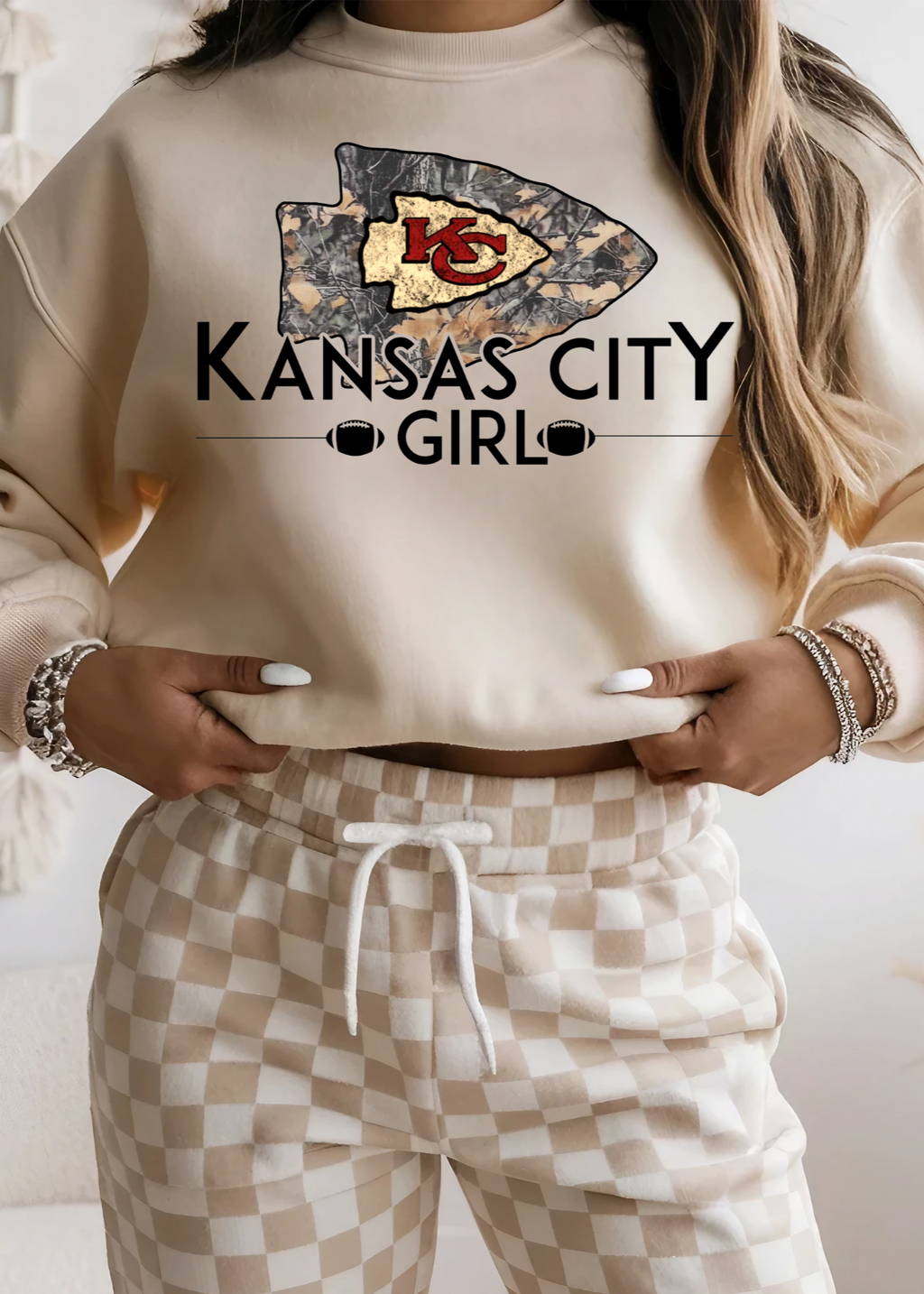 Kansas City Girl Crew – Neutral Camo Edition