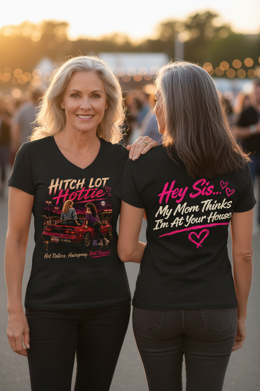 Hitch Lot Hottie - Women in Their 50s Duo Shot